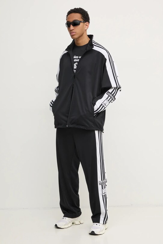 adidas Originals tricou GRFX TEE JC8366 negru SS25
