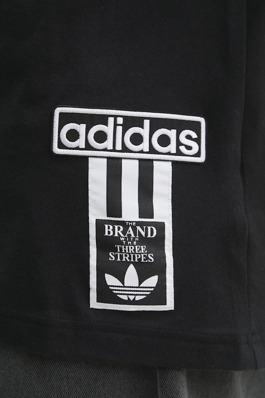 adidas Originals t-shirt in cotone Adibreak nero JD4194