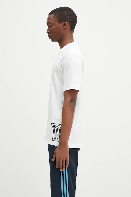 Bavlněné tričko adidas Originals Adibreak JD4195 bílá SS25