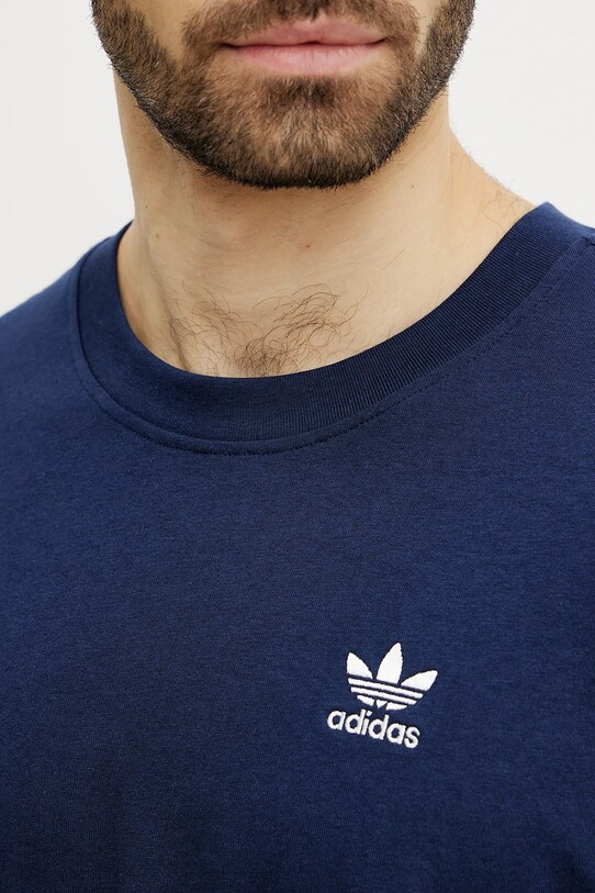 Памучна тениска adidas Originals Essential JD0376 тъмносин