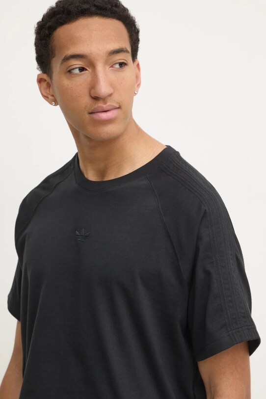 Бавовняна футболка adidas Originals Essential JC9570 чорний