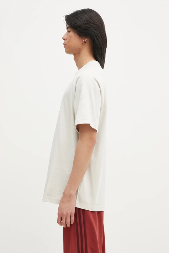 adidas Originals tricou din bumbac Essential JD3277 bej SS25