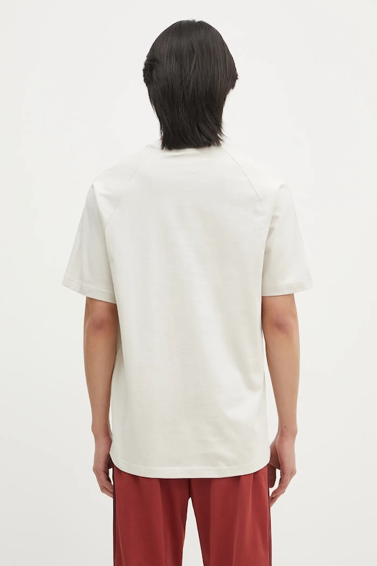 Clothing adidas Originals cotton t-shirt Essential JD3277 beige