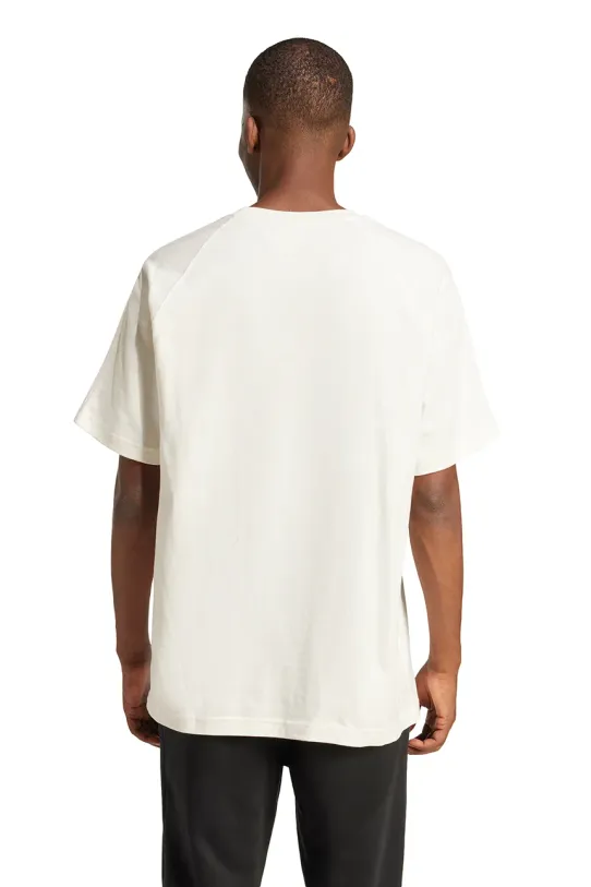 Хлопковая футболка adidas Originals Essential JD3278 белый