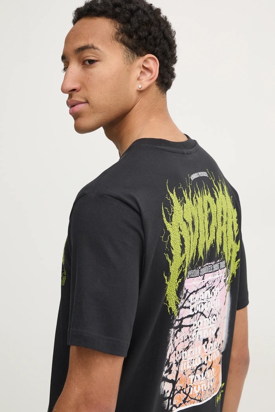 Хлопковая футболка adidas Originals Q12 TS DEATH чёрный JP2678
