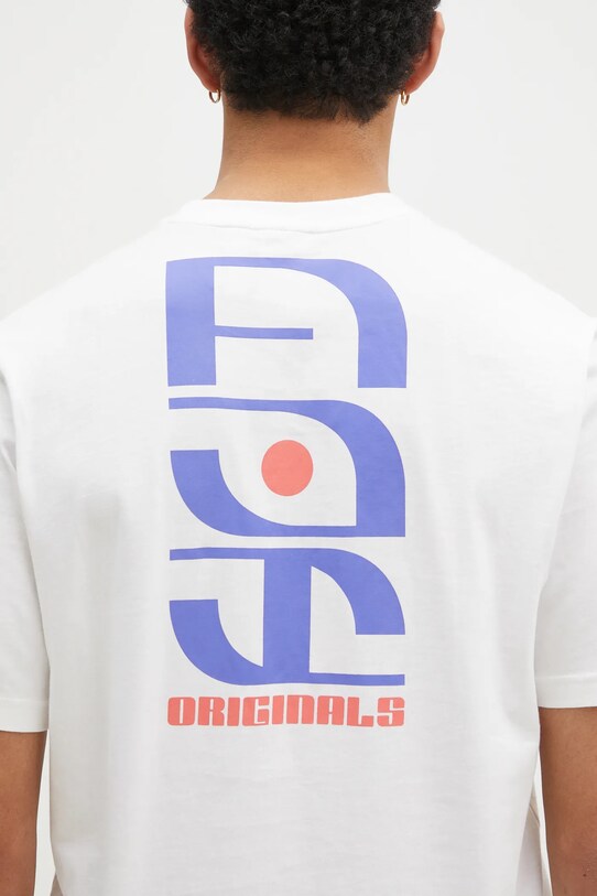 adidas Originals tricou din bumbac Q12 TS SPONSOR alb JD0663
