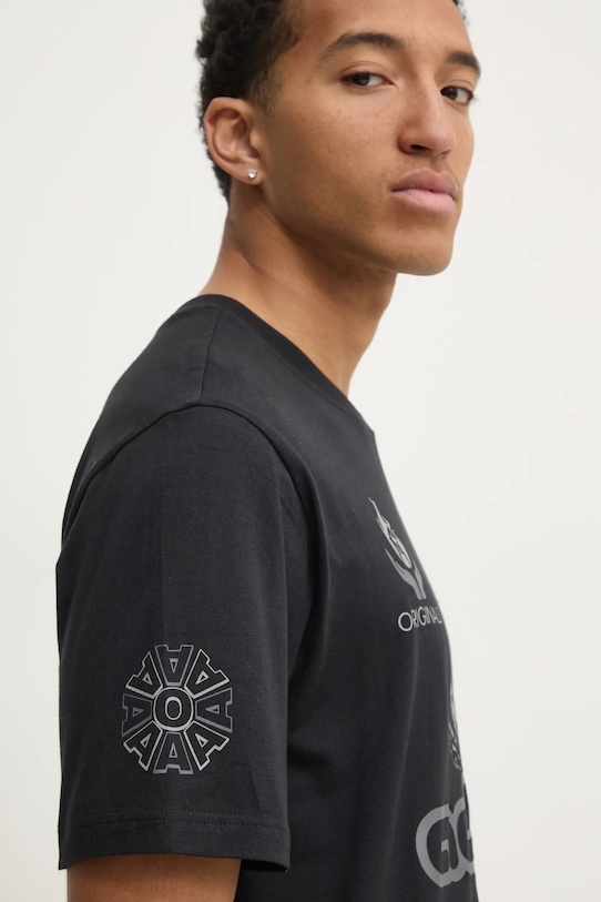 Bavlněné tričko adidas Originals Q12 TS SPONSOR JP2676 černá