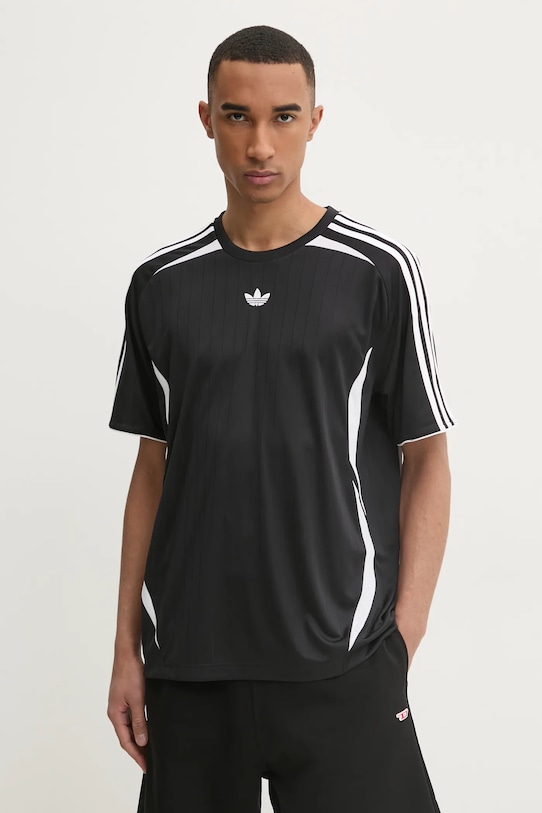 adidas Originals tricou Teamgeist imprimeu negru JC6229