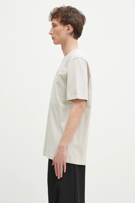 Памучна тениска adidas Originals Wabash JD0667 бежов SS25