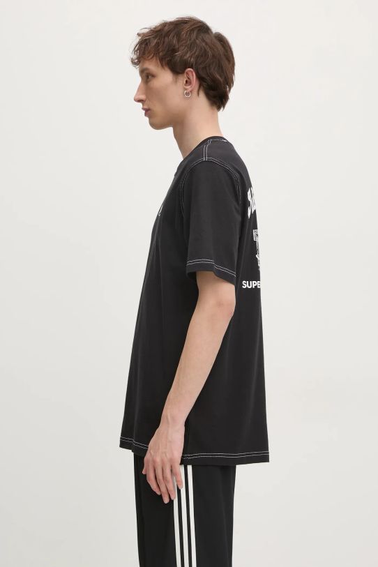 adidas Originals t-shirt in cotone Wabash JP4477 nero SS25