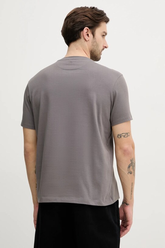 Paul&Shark tricou din bumbac 25411047 gri SS25