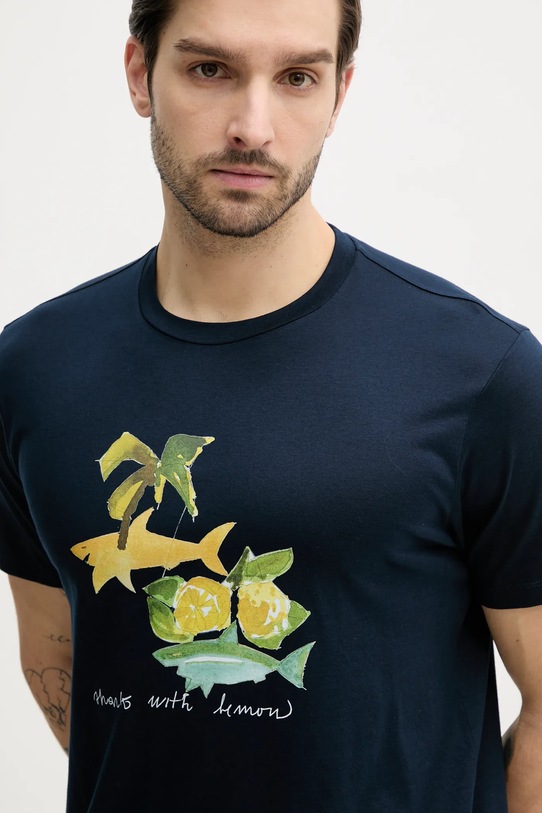 Tričko Paul&Shark námořnická modř 25411067