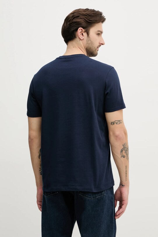 Paul&Shark tricou din bumbac 25411078 bleumarin SS25