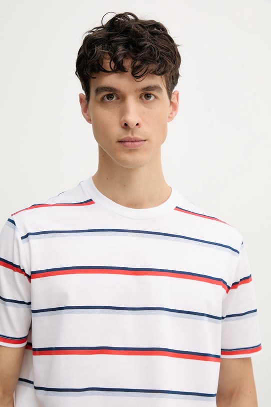 Paul&Shark tricou din bumbac alb 25411083
