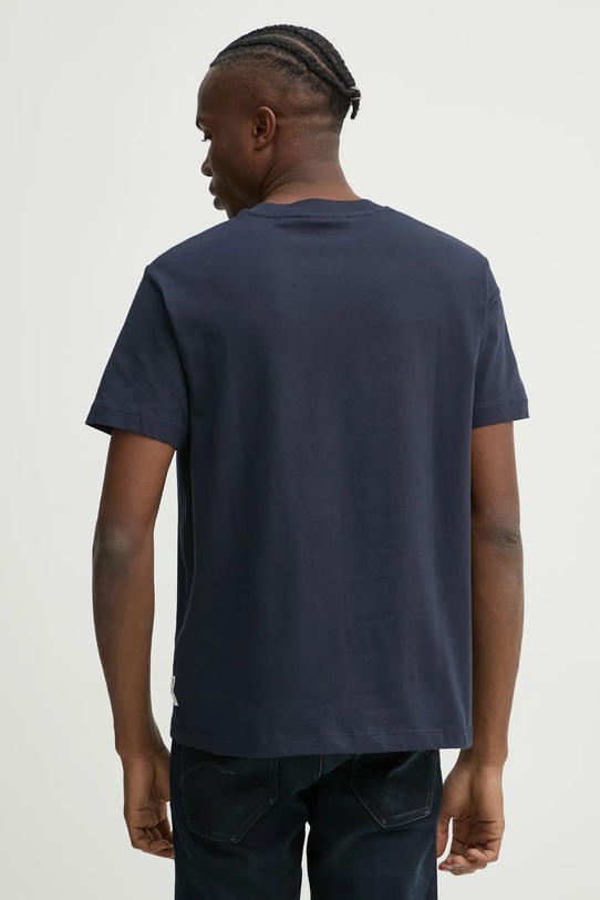 Oblečení Bavlněné tričko Marc O'Polo 5000005429 námořnická modř