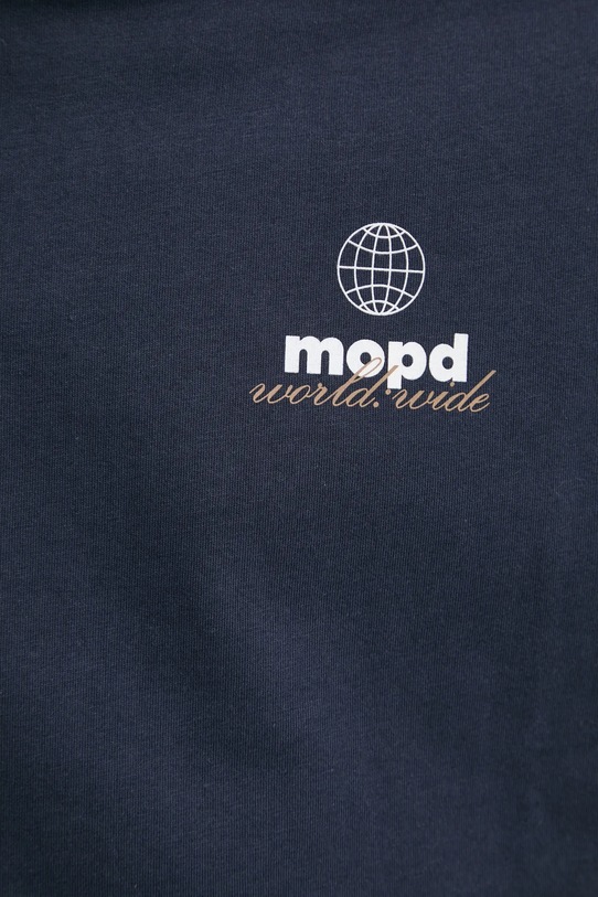 Bavlněné tričko Marc O'Polo 5000005429 námořnická modř