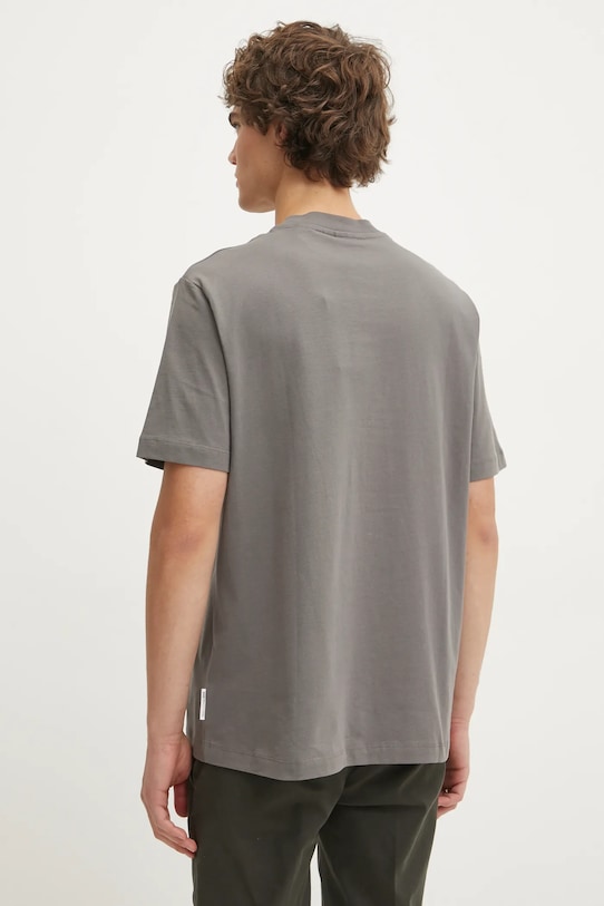 Îmbrăcăminte Marc O'Polo tricou din bumbac 5000005429 gri