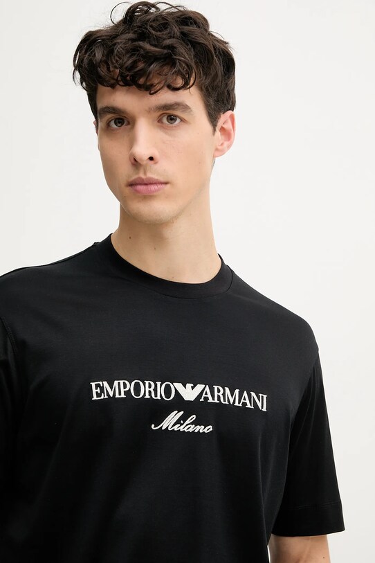 Îmbrăcăminte Emporio Armani tricou EM001033.AF10017 negru