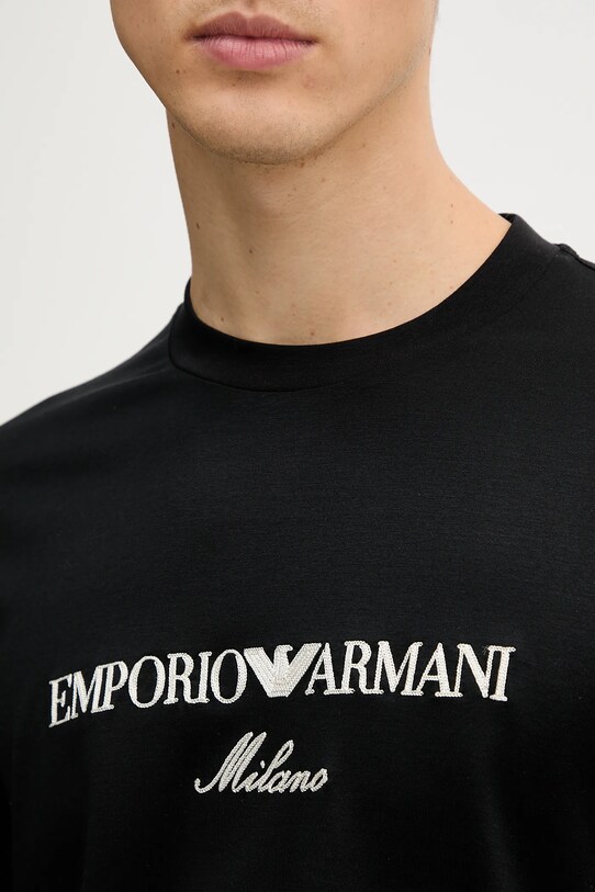 Emporio Armani tricou negru EM001033.AF10017