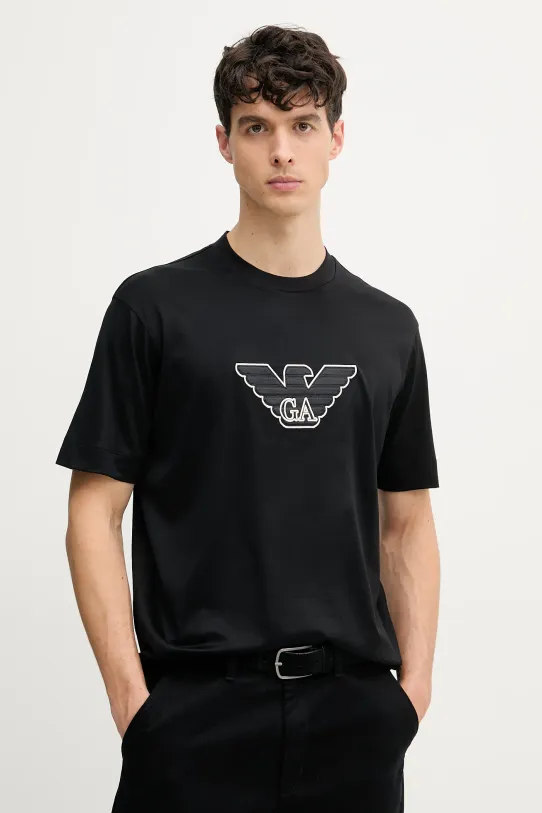 Emporio Armani t-shirt pozostałe czarny EM001033.AF10017