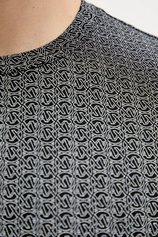 Armani Exchange t-shirt bawełniany XM000561.AF10356 czarny