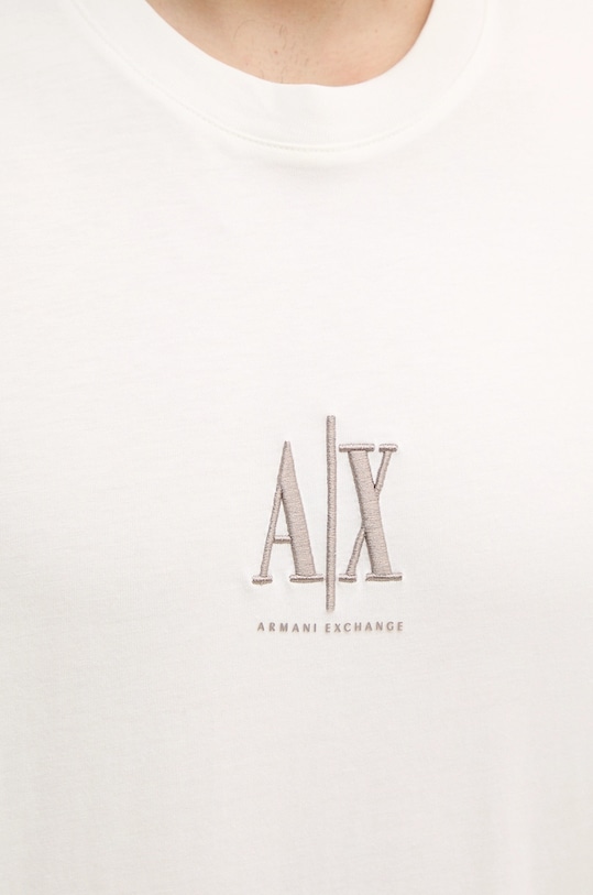 Bavlnené tričko Armani Exchange XM000363.AF12308.NOS biela