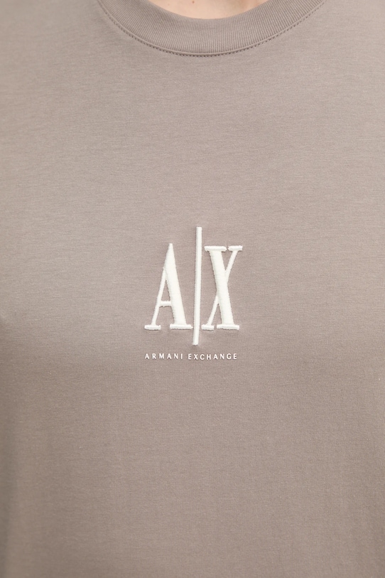 Bavlněné tričko Armani Exchange XM000363.AF12308.NOS béžová