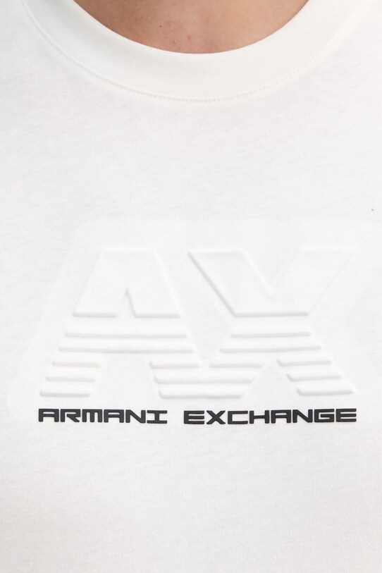 Armani Exchange tricou din bumbac XM000544.AF10361 alb