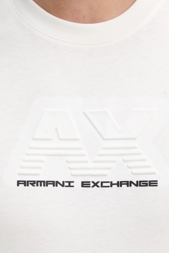 Armani Exchange pamut póló XM000544.AF10361 fehér