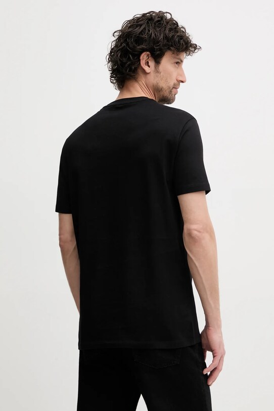Oblečenie Bavlnené tričko Armani Exchange XM000544.AF10361 čierna