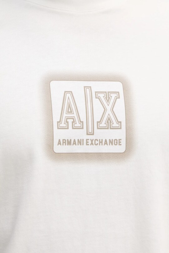 Bavlněné tričko Armani Exchange XM000545.AF10361 béžová
