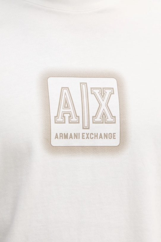 Bavlněné tričko Armani Exchange XM000545.AF10361 béžová