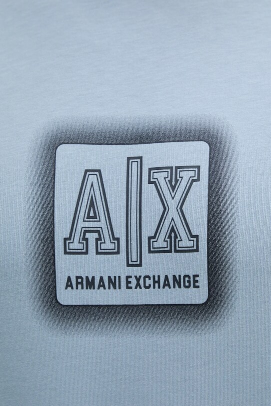 Bavlnené tričko Armani Exchange XM000545.AF10361 modrá
