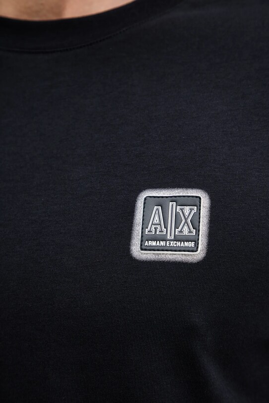 Памучна тениска Armani Exchange XM000546.AF10361 тъмносин