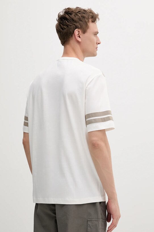 Oblečenie Bavlnené tričko Armani Exchange XM000547.AF10362 biela