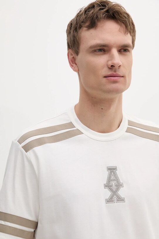 Armani Exchange t-shirt bawełniany biały XM000547.AF10362