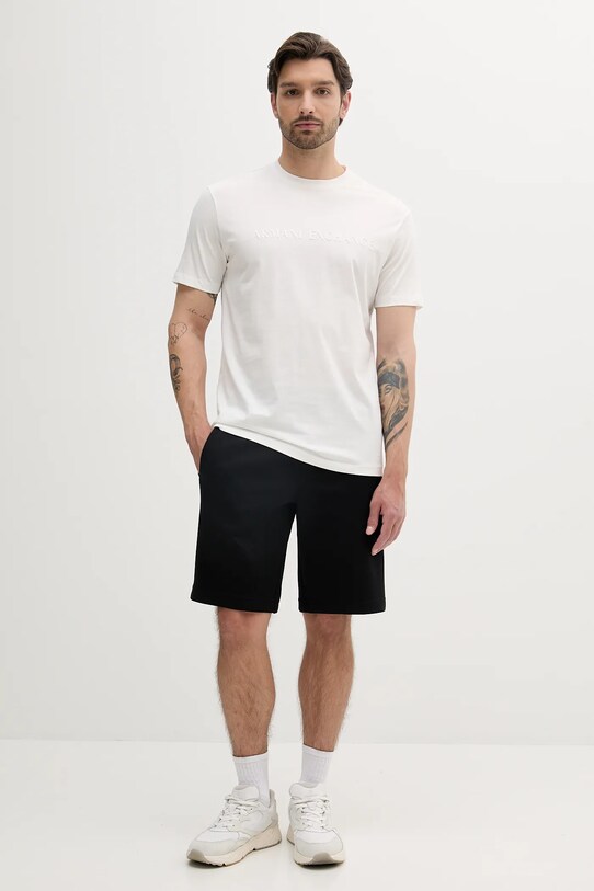 Armani Exchange t-shirt bawełniany XM000554.AF10356 biały SS25