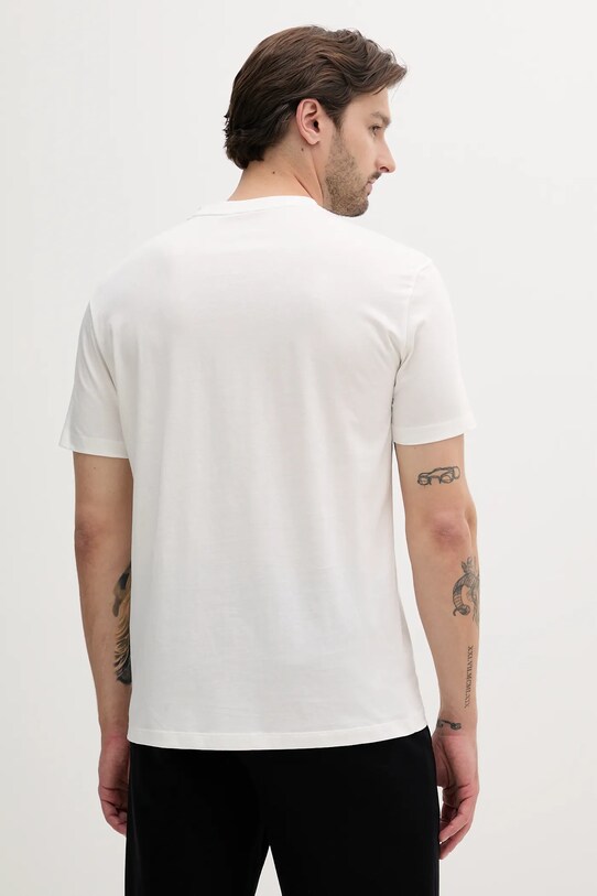 Oblečenie Bavlnené tričko Armani Exchange XM000554.AF10356 biela