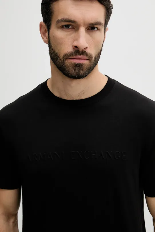 Odzież Armani Exchange t-shirt bawełniany XM000554.AF10356 czarny