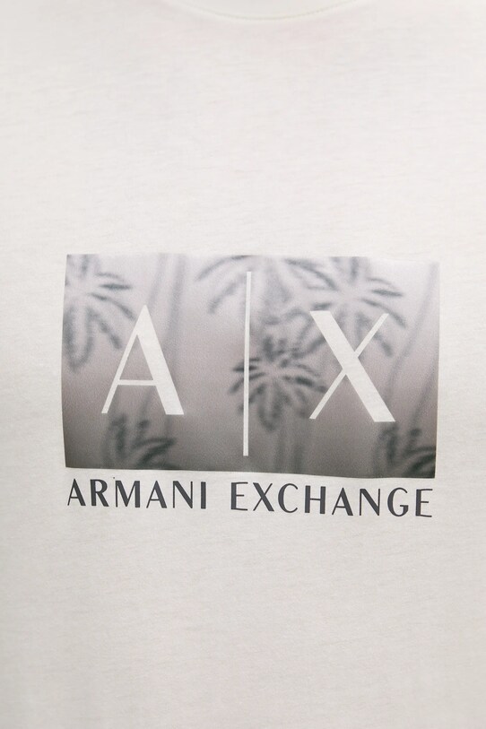 Armani Exchange t-shirt bawełniany XM000555.AF10358 biały