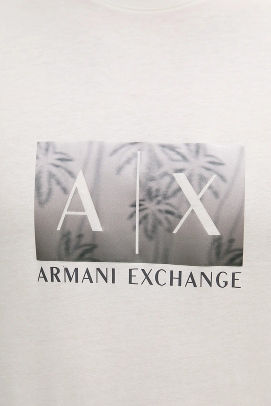 Bavlněné tričko Armani Exchange XM000555.AF10358 bílá