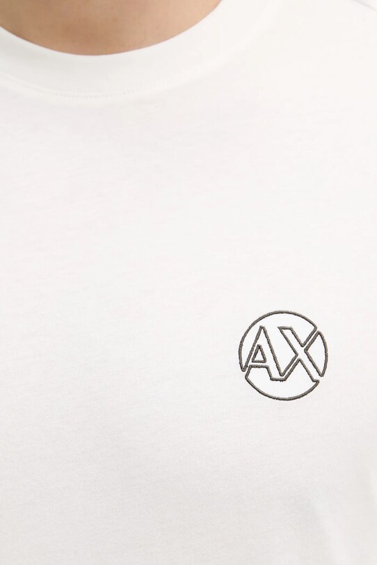 Armani Exchange tricou din bumbac XM000558.AF10358 bej