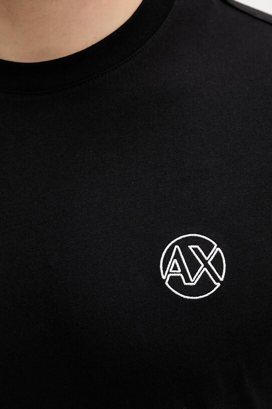 Armani Exchange t-shirt bawełniany czarny XM000558.AF10358