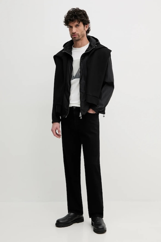 Armani Exchange tricou din bumbac XM000753.AF10361 bej SS25