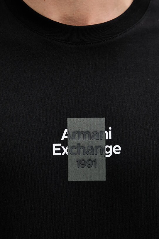 Armani Exchange t-shirt bawełniany XM000767.AF12308 czarny
