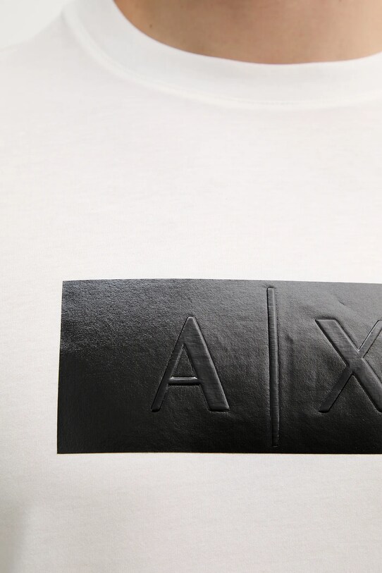 Armani Exchange t-shirt bawełniany XM000786.AF10364 beżowy