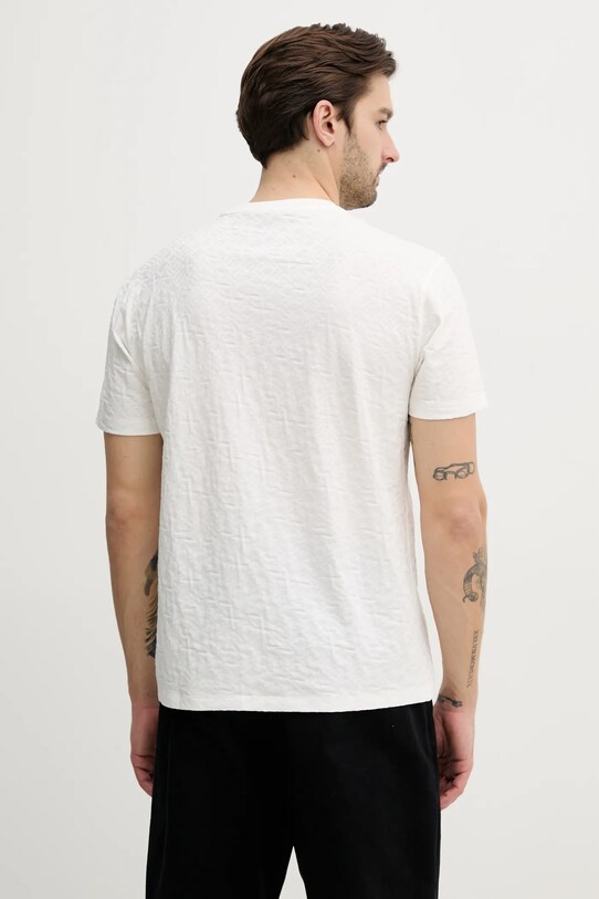 Pamučna majica Armani Exchange XM000478.AF10337 bež SS25