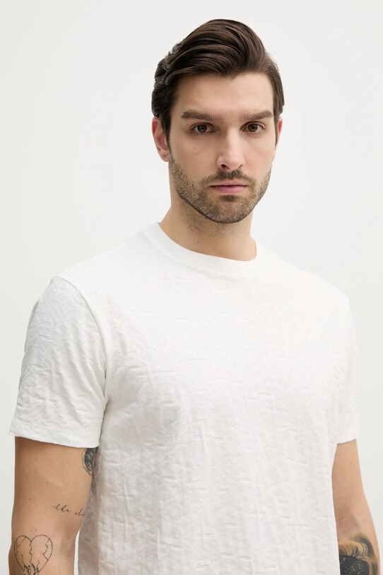 Oblečení Bavlněné tričko Armani Exchange XM000478.AF10337 béžová