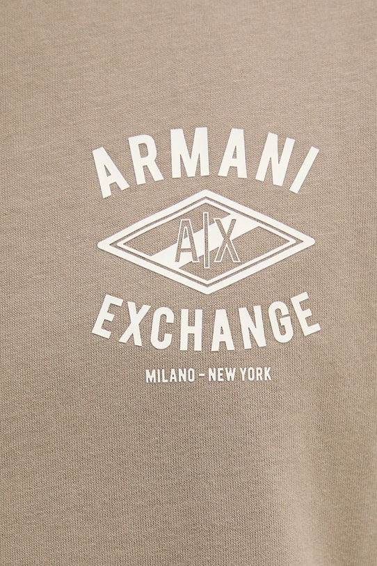Armani Exchange tricou din bumbac bej XM000550.AF10362