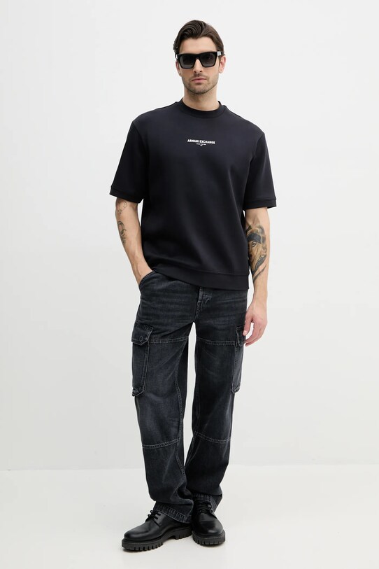 Tričko Armani Exchange XM000290.AF10818 námořnická modř SS25
